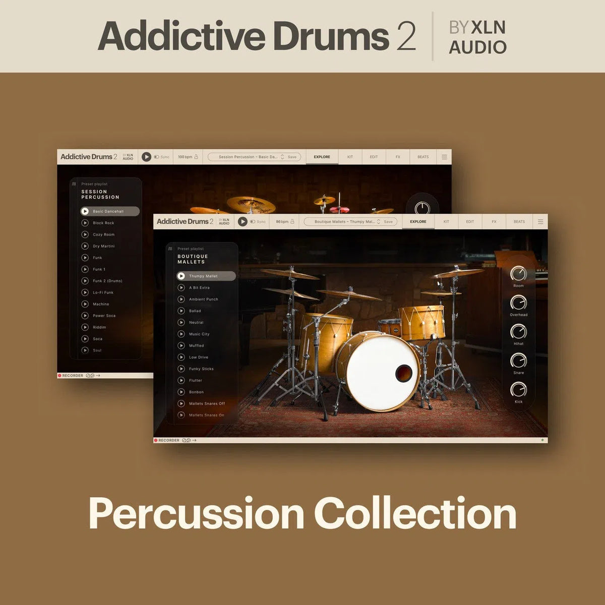 XLN Audio Addictive Drums 2: Percussion Collection