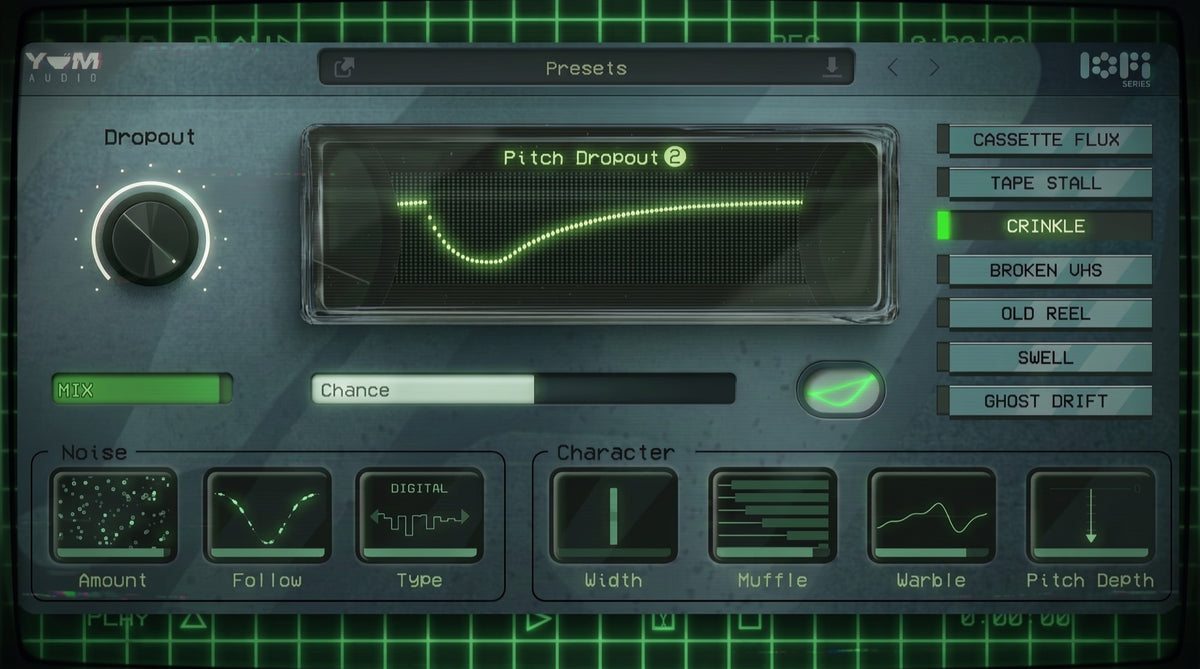 Yum Audio LoFi Pitch Dropout 2