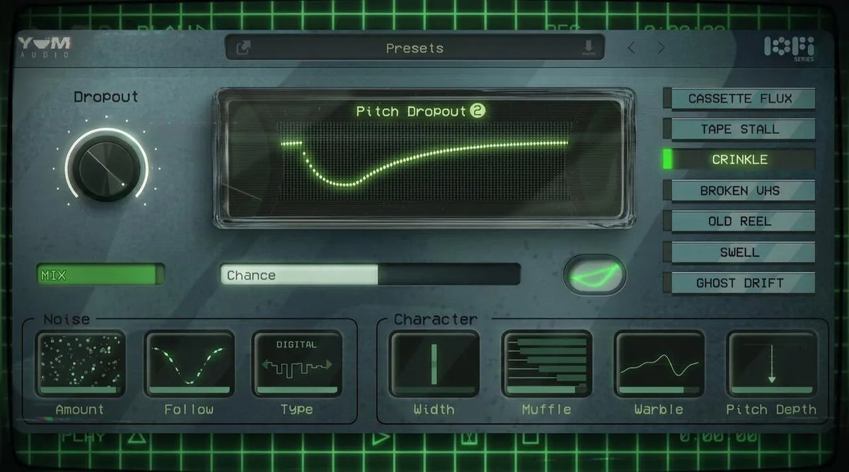 Yum Audio LoFi Pitch Dropout 2
