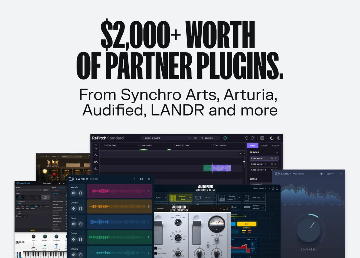 Reason Studios Reason Plus 1 Year Subscription