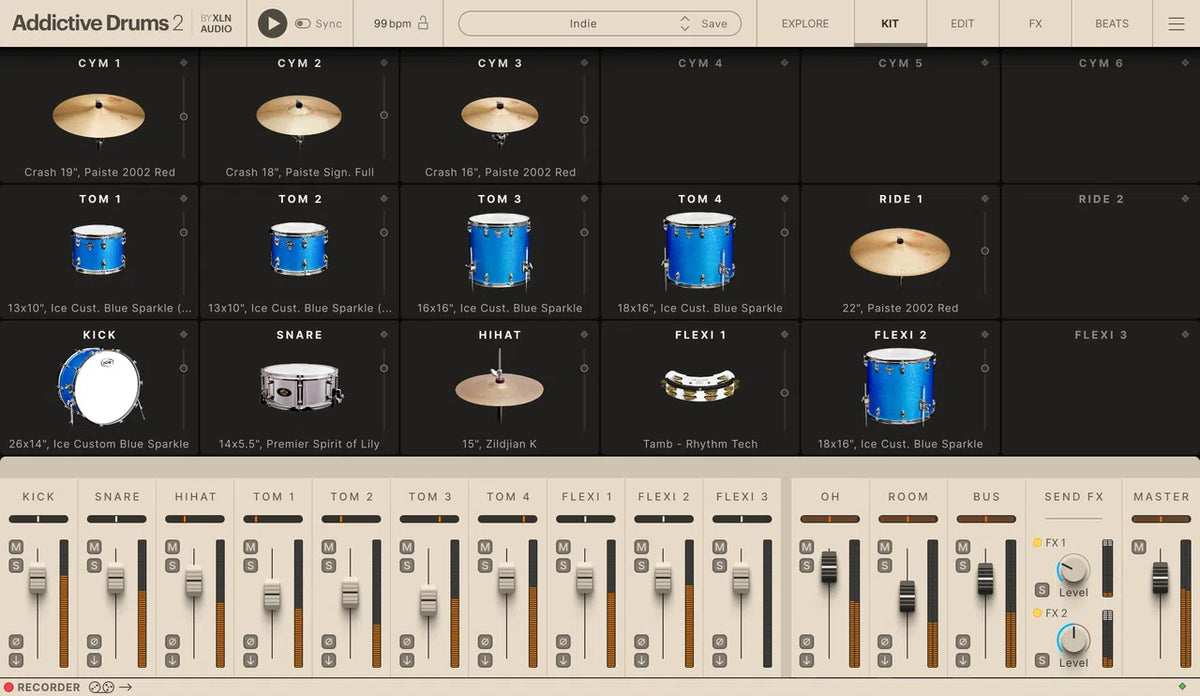 XLN Audio Addictive Drums 2: Pop Collection