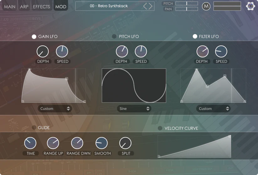 Nightfox Audio Retro Synthstack