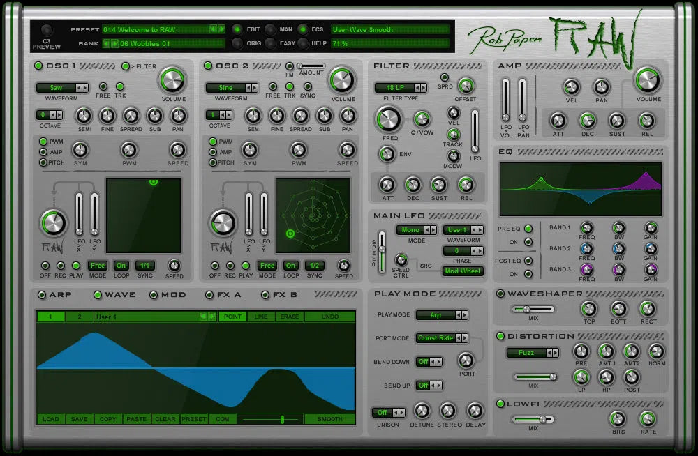 Rob Papen Raw