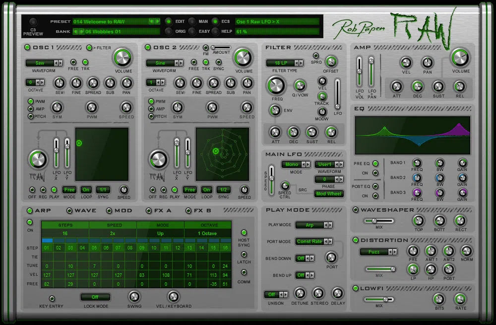 Rob Papen Raw