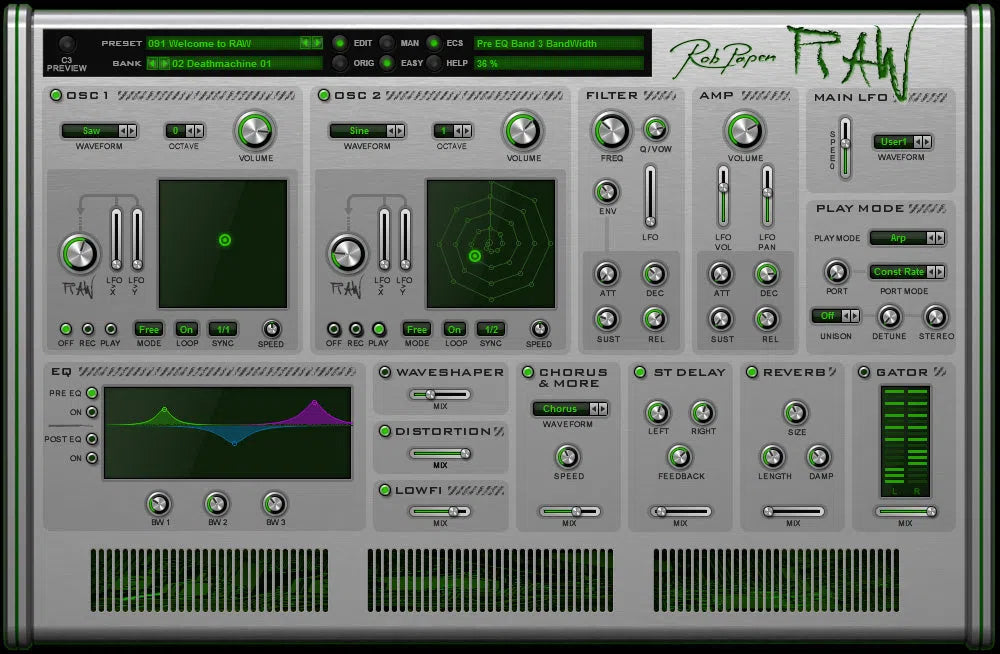 Rob Papen Raw
