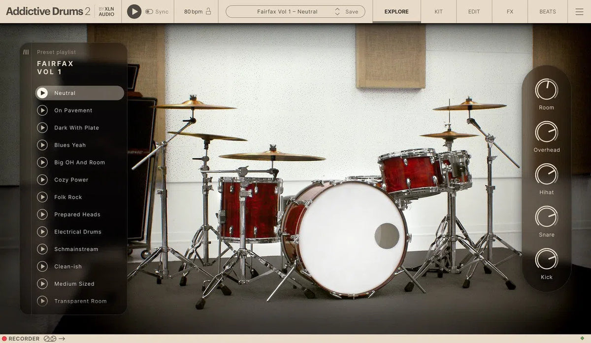 XLN Audio Addictive Drums 2: Rock Collection