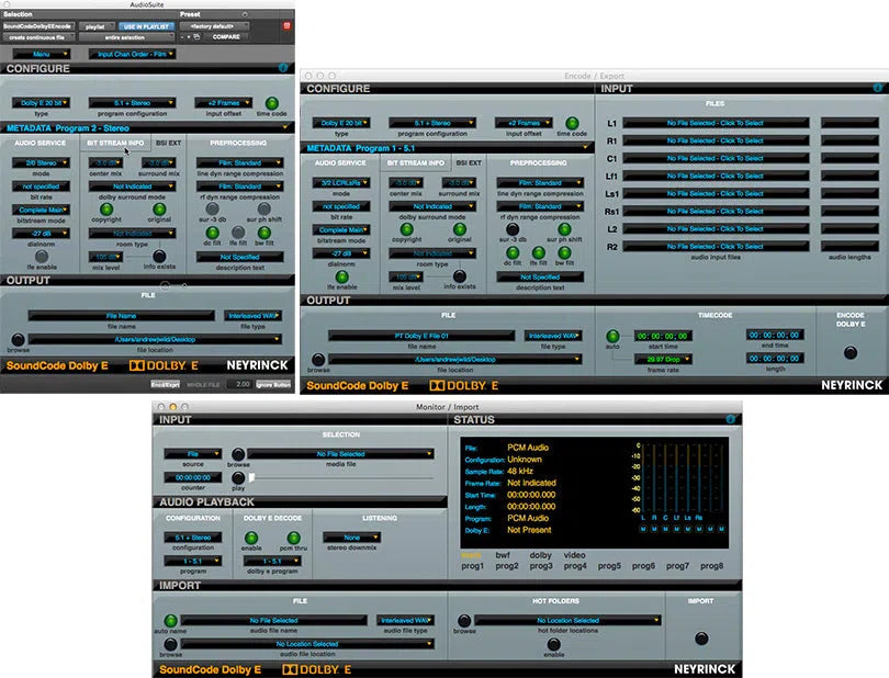 Neyrinck SoundCode For Dolby E Bundle