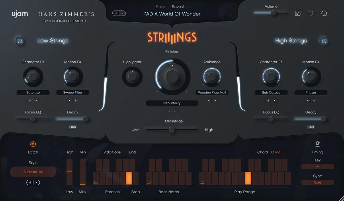 UJAM Hans Zimmer’s Symphonic Elements STRIIIINGS