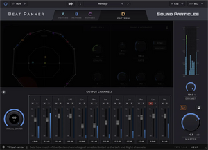 Sound Particles Beat Panner