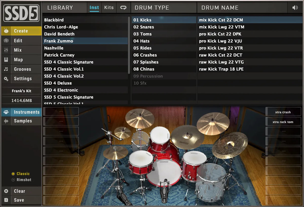 Steven Slate Drums Frank Zummo Expansion Pack for SSD5