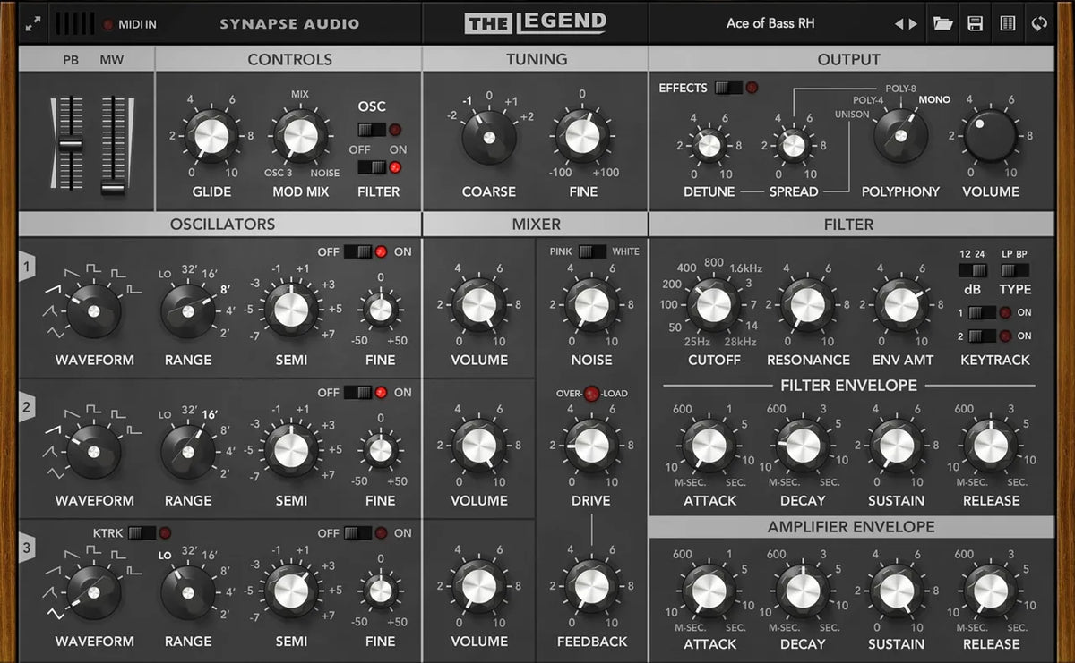 Synapse Audio The Legend