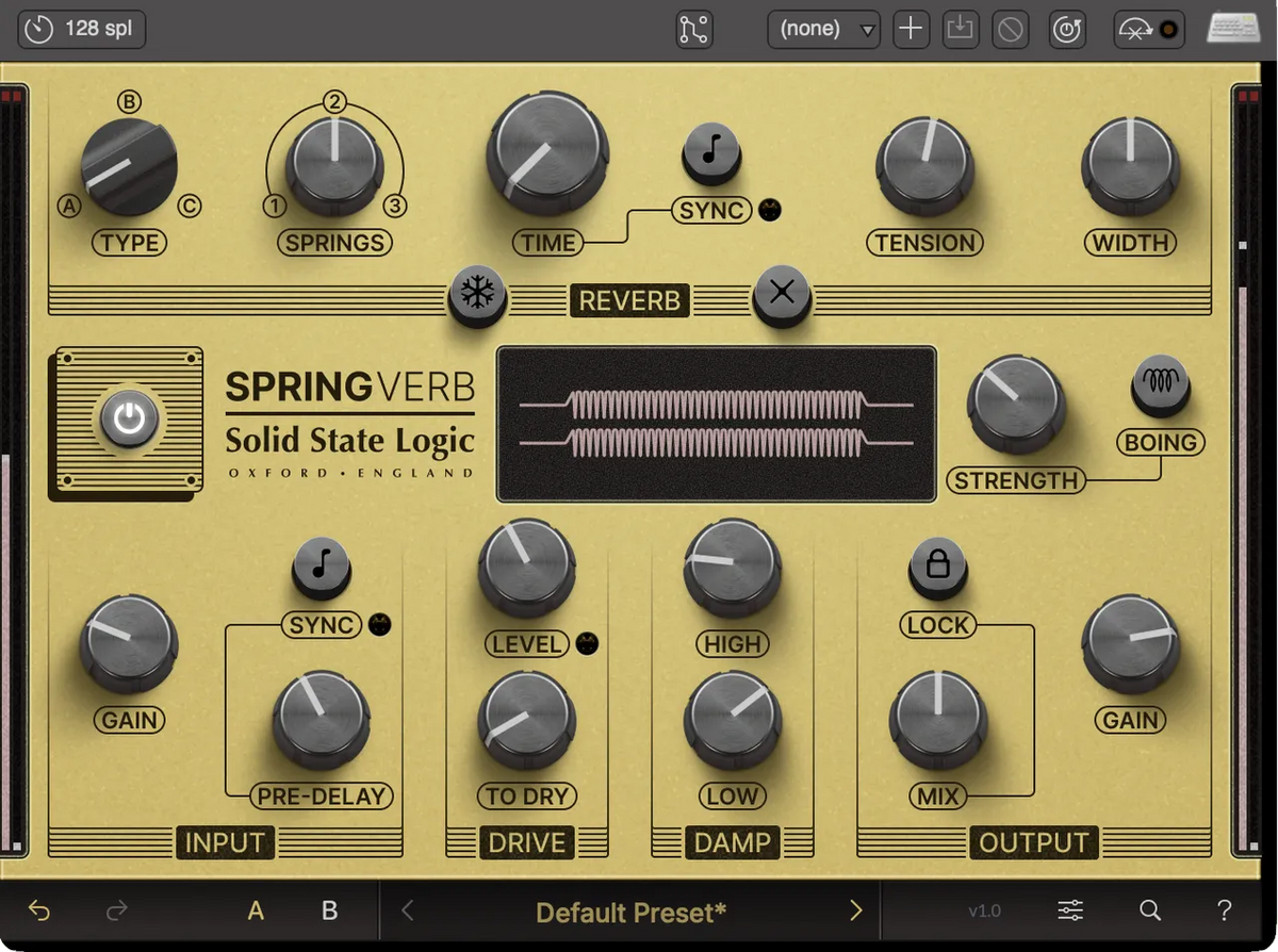 SSL SpringVerb