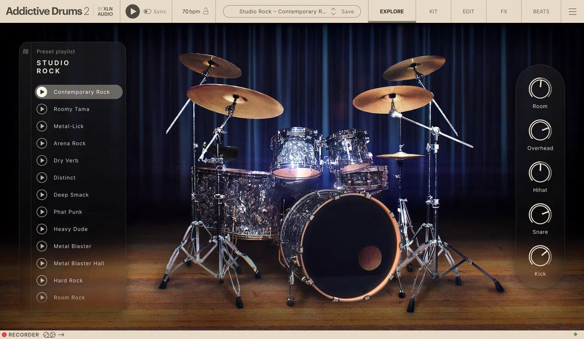 XLN Audio Addictive Drums 2: Studio Collection