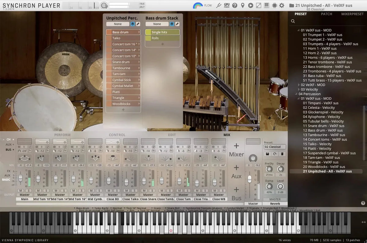 Vienna Synchron Prime Percussion
