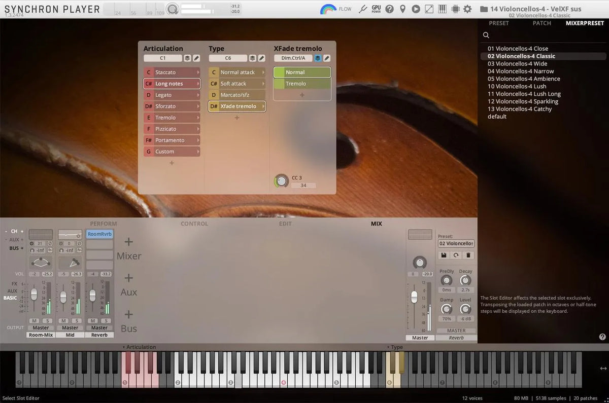 Vienna Synchron Prime Strings II - Small String Ensembles