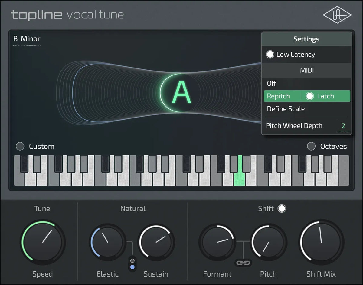 Universal Audio Topline Vocal Tune