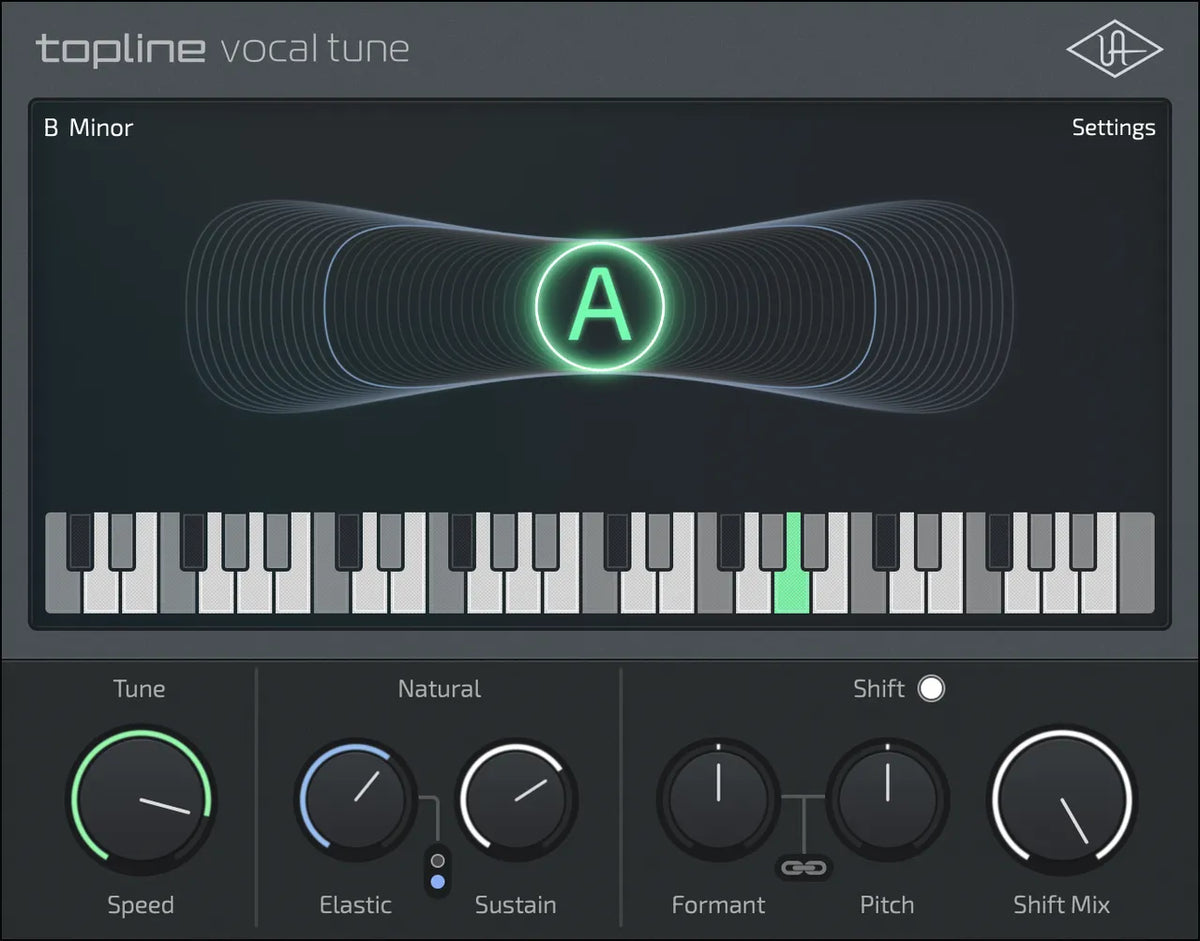 Universal Audio Topline Vocal Tune