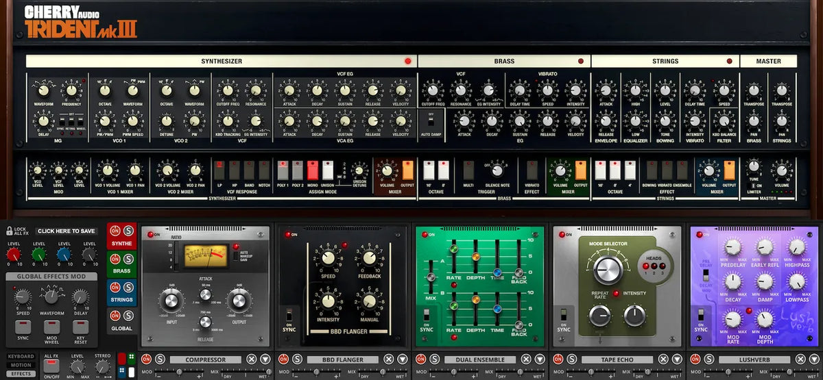 Cherry Audio Trident Mk III