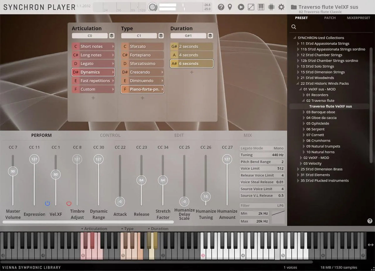 Vienna Studio Traverso Flute