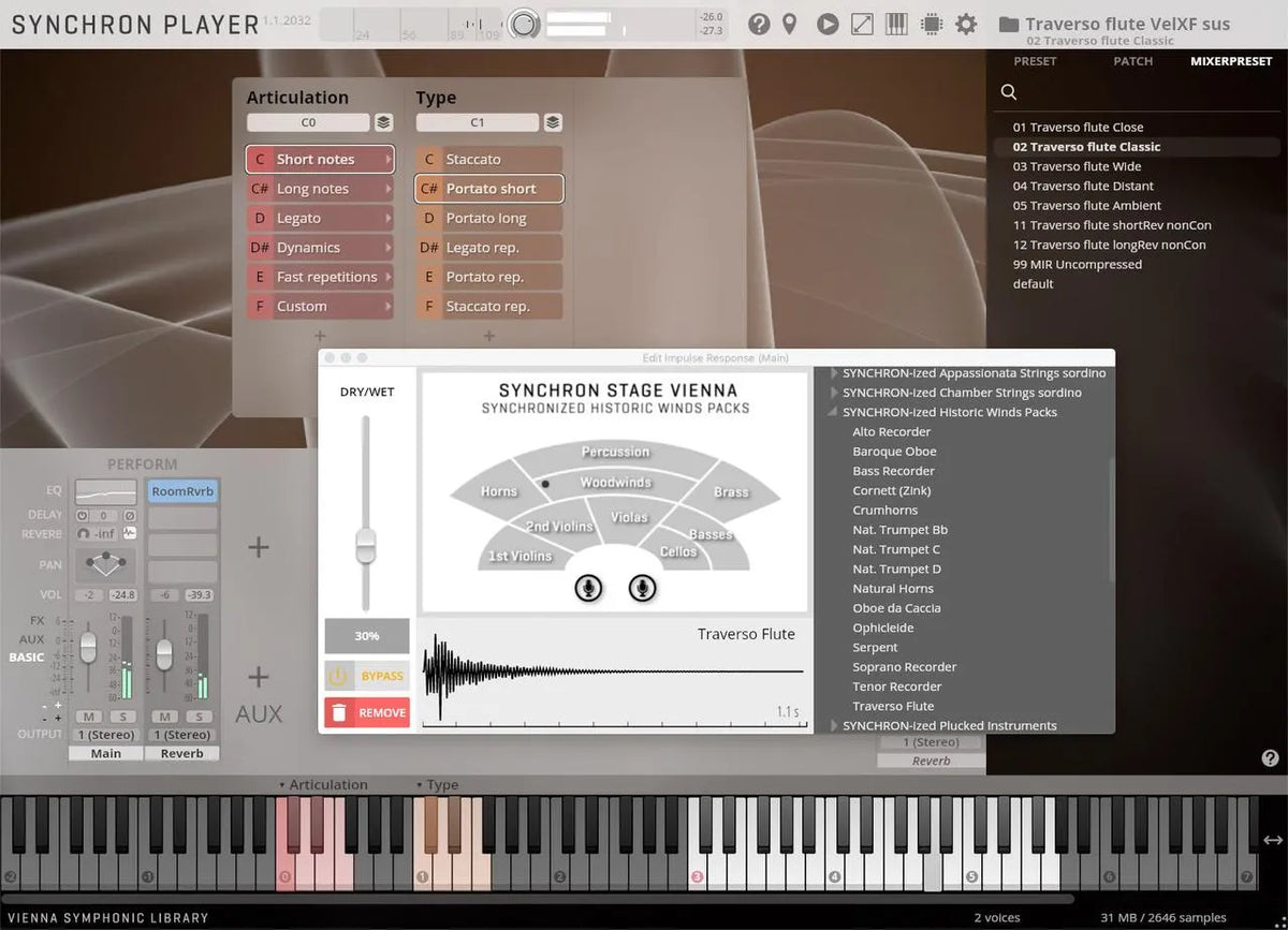 Vienna Studio Traverso Flute