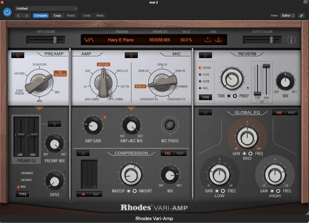 Rhodes Vari-Amp