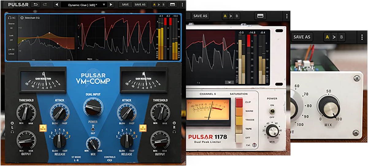 Pulsar Audio Vintage Compressors Bundle