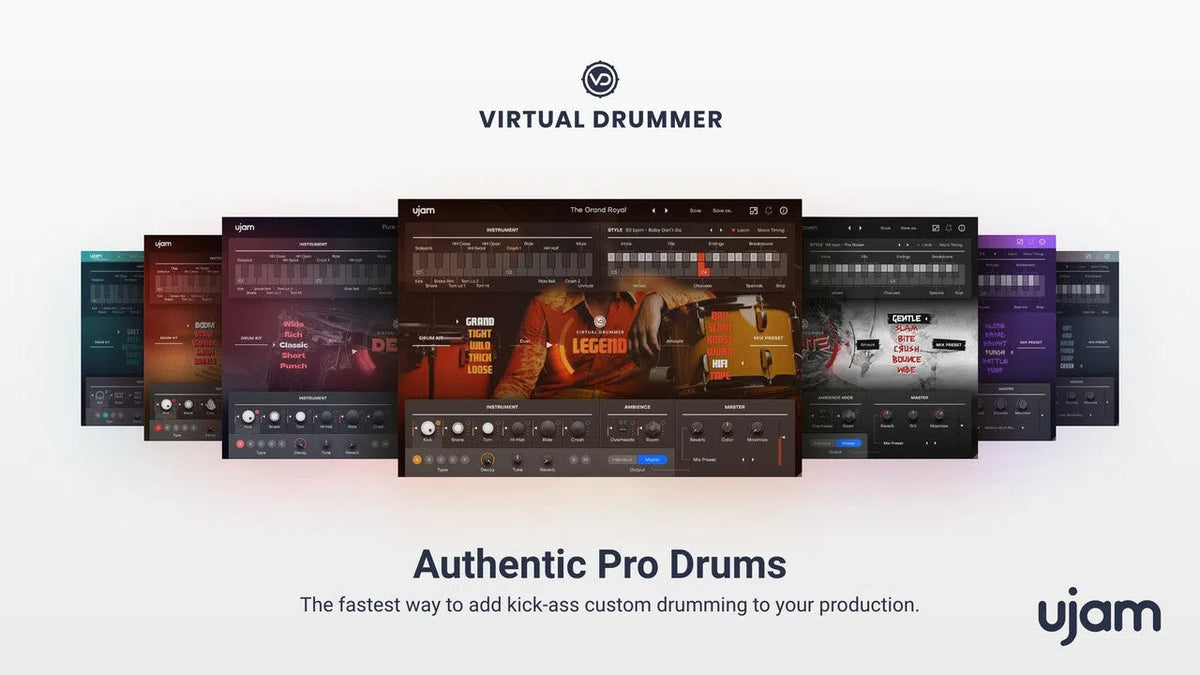 UJAM Virtual Drummers Bundle 2