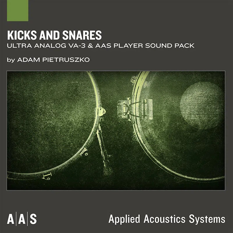 Applied Acoustics Kicks and Snares - Sound Pack for Ultra Analog VA-3