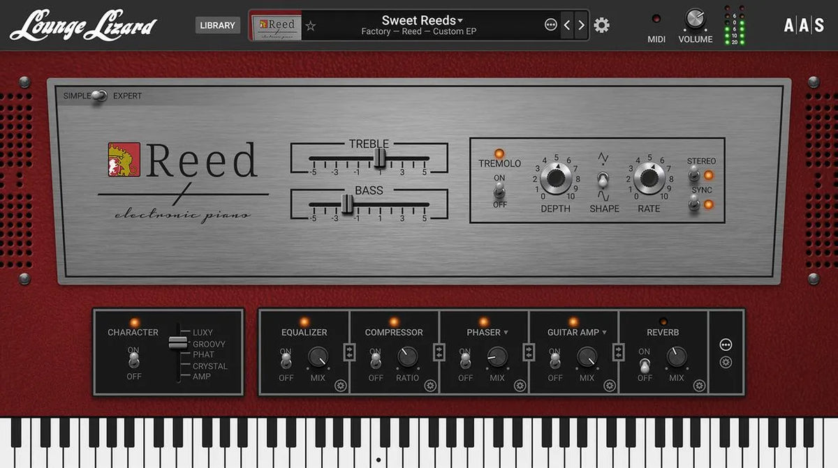 Applied Acoustics Lounge Lizard EP-5 Upgrade from EP-4