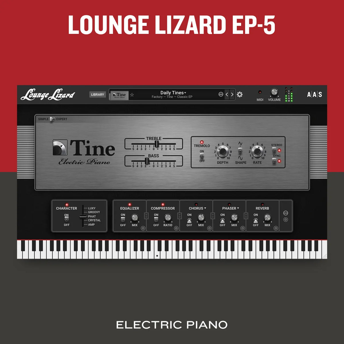 Applied Acoustics Lounge Lizard EP-5