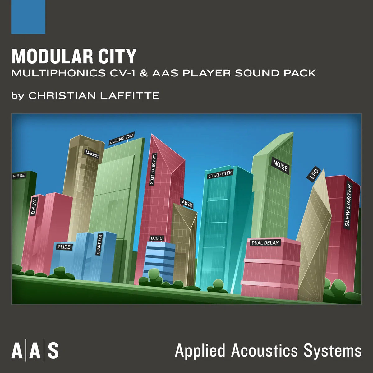 Applied Acoustics Modular City - Sound Pack for Multiphonics CV-3