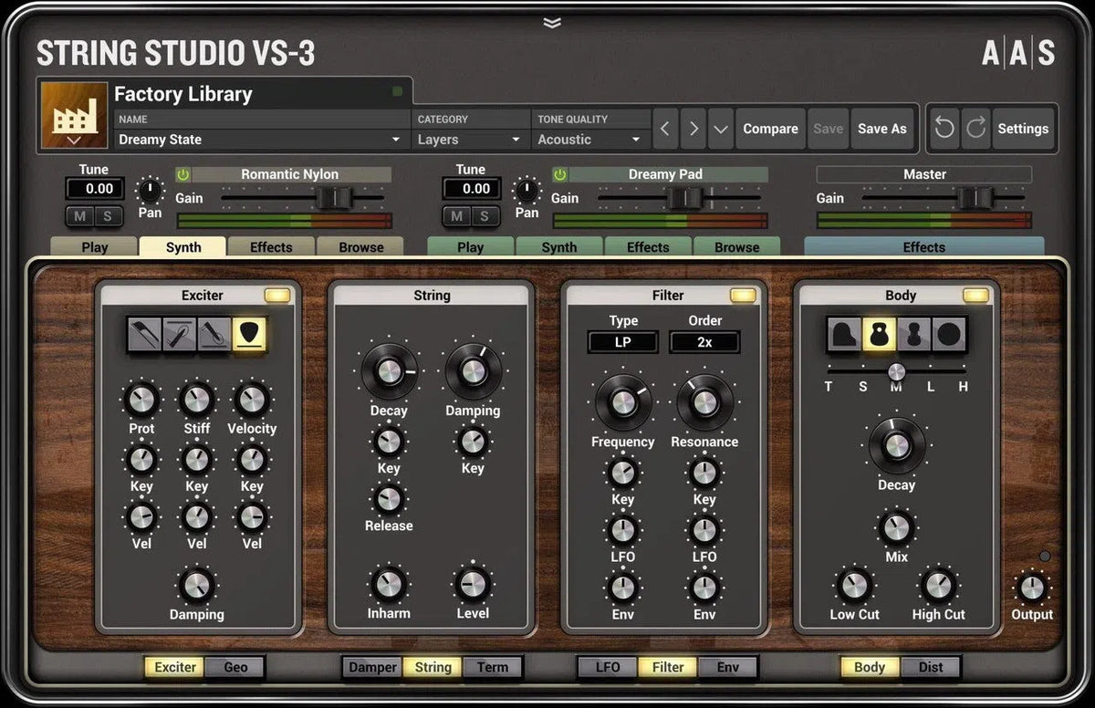 Applied Acoustics String Studio VS-3