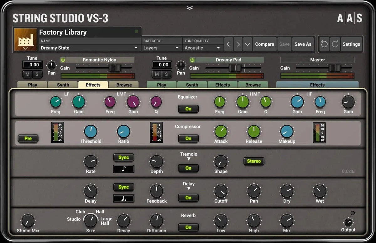 Applied Acoustics String Studio VS-3