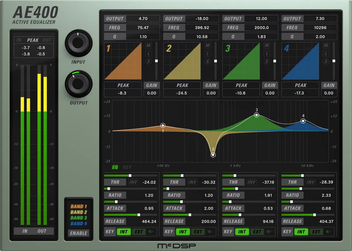 McDSP AE400 Active EQ HD v7