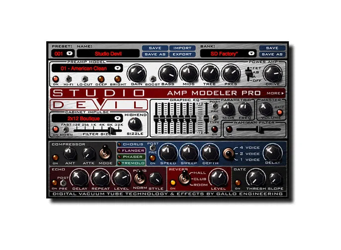 Studio Devil Amp Modeler Pro