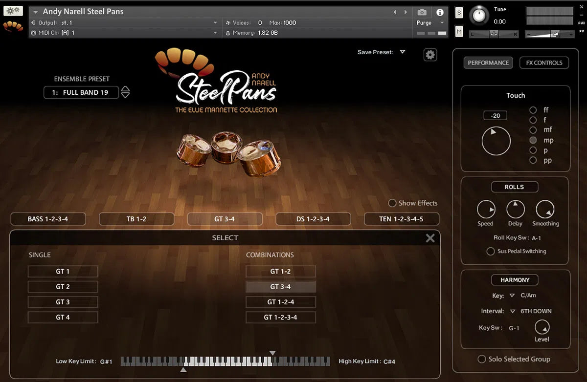 ILIO Andy Narell Steel Pans - The Ellie Mannette Collection