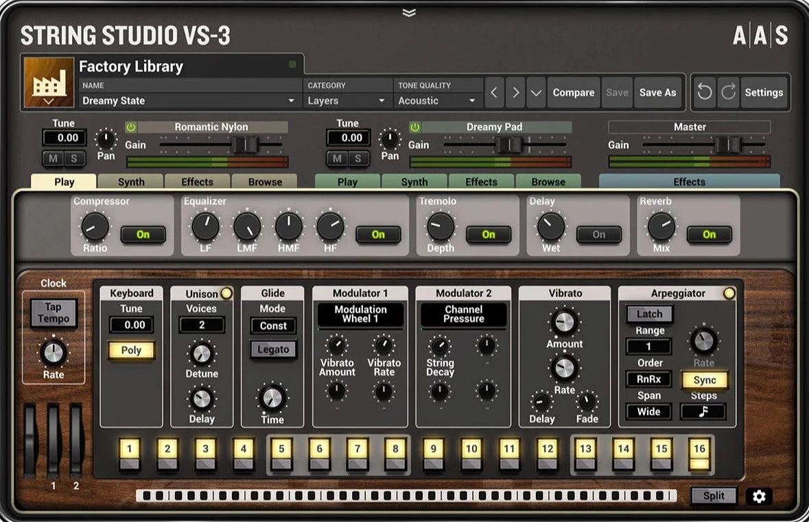 Applied Acoustics String Studio VS-3 + Packs