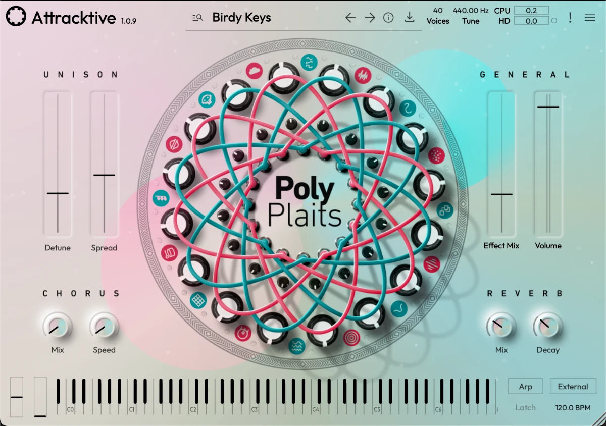Tracktion Attracktive: Poly Plaits