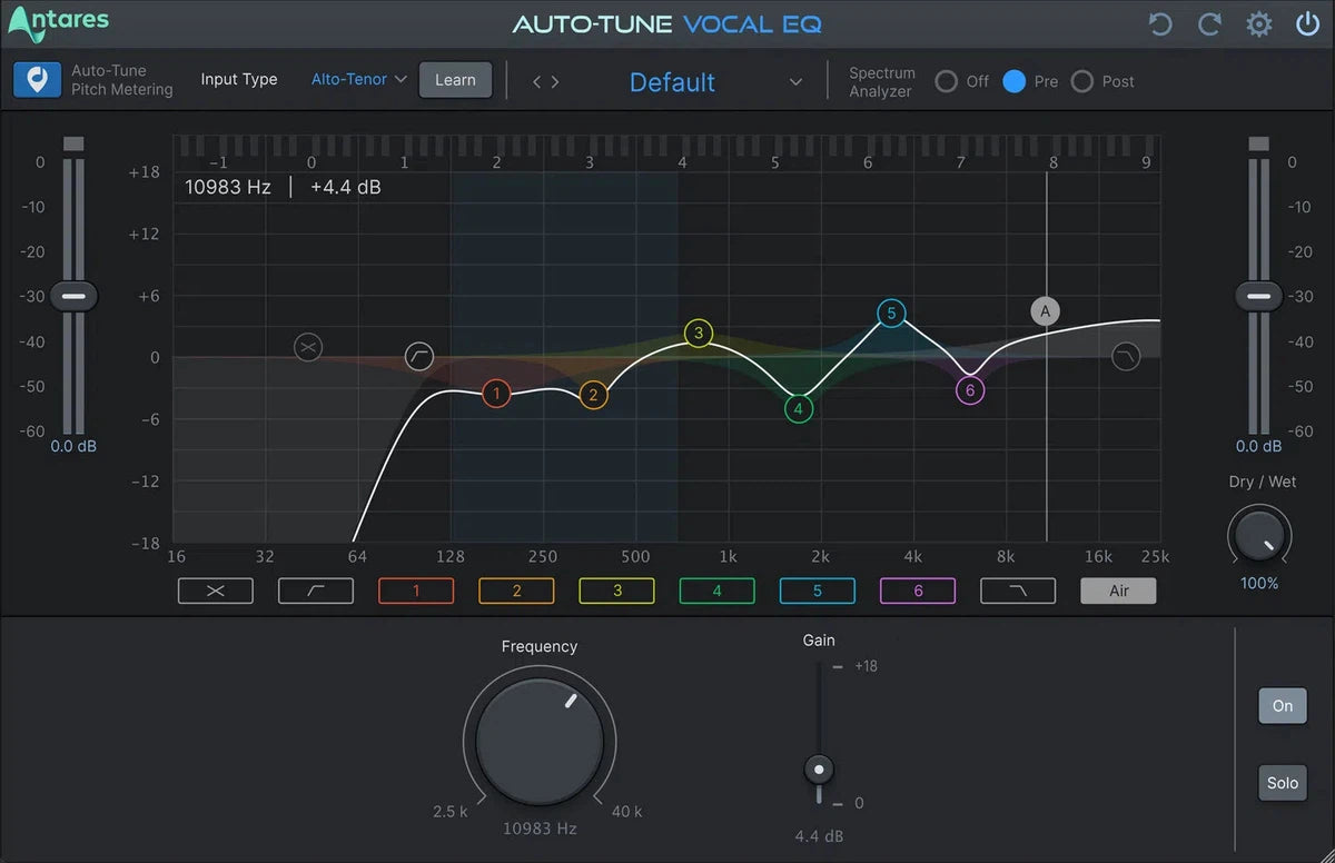 Antares AutoTune Vocal EQ