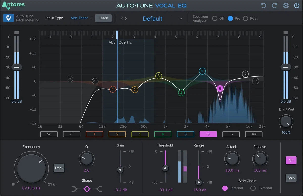 Antares AutoTune Vocal EQ