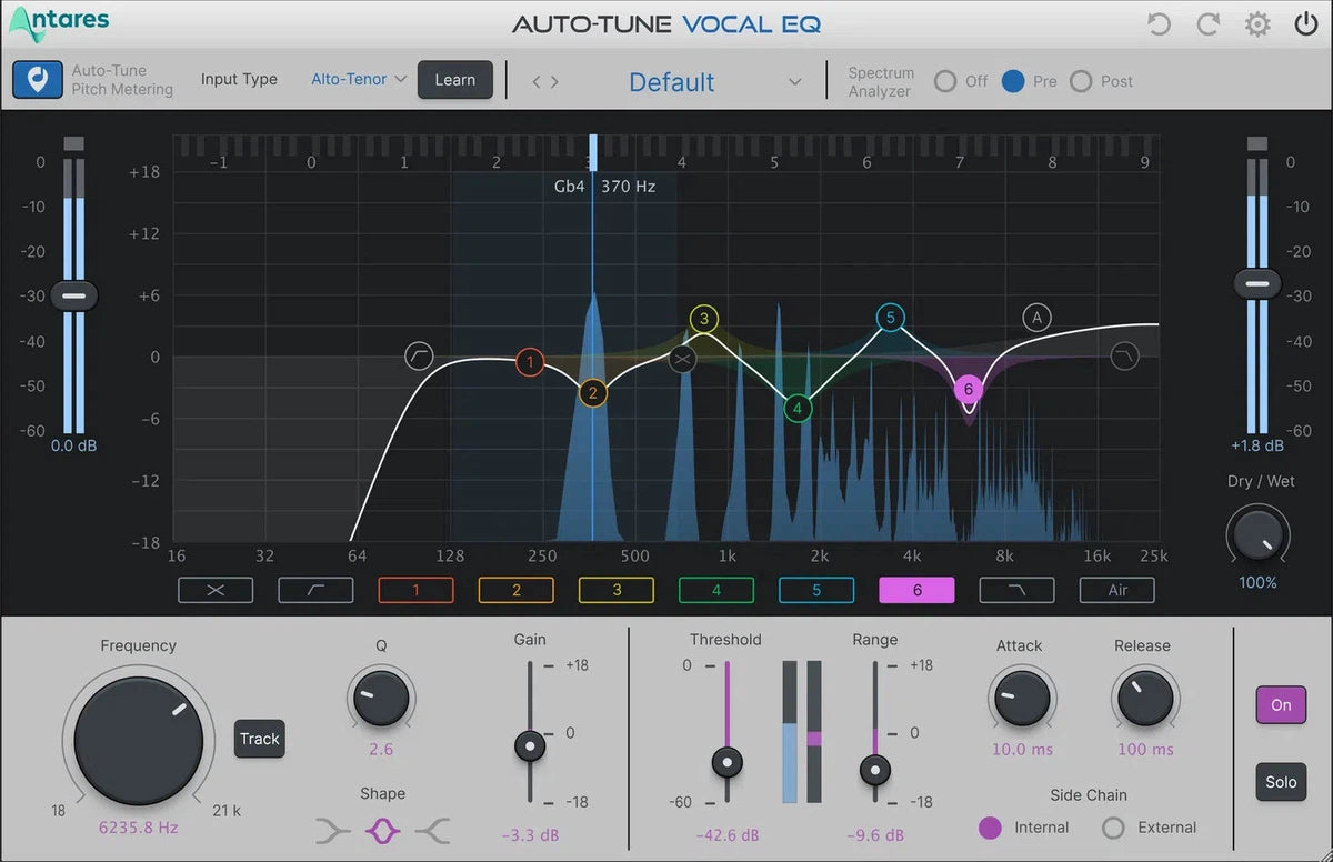 Antares AutoTune Vocal EQ