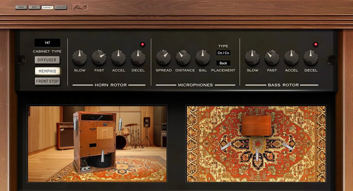 Cherry Audio Blue3 Tonewheel Organ