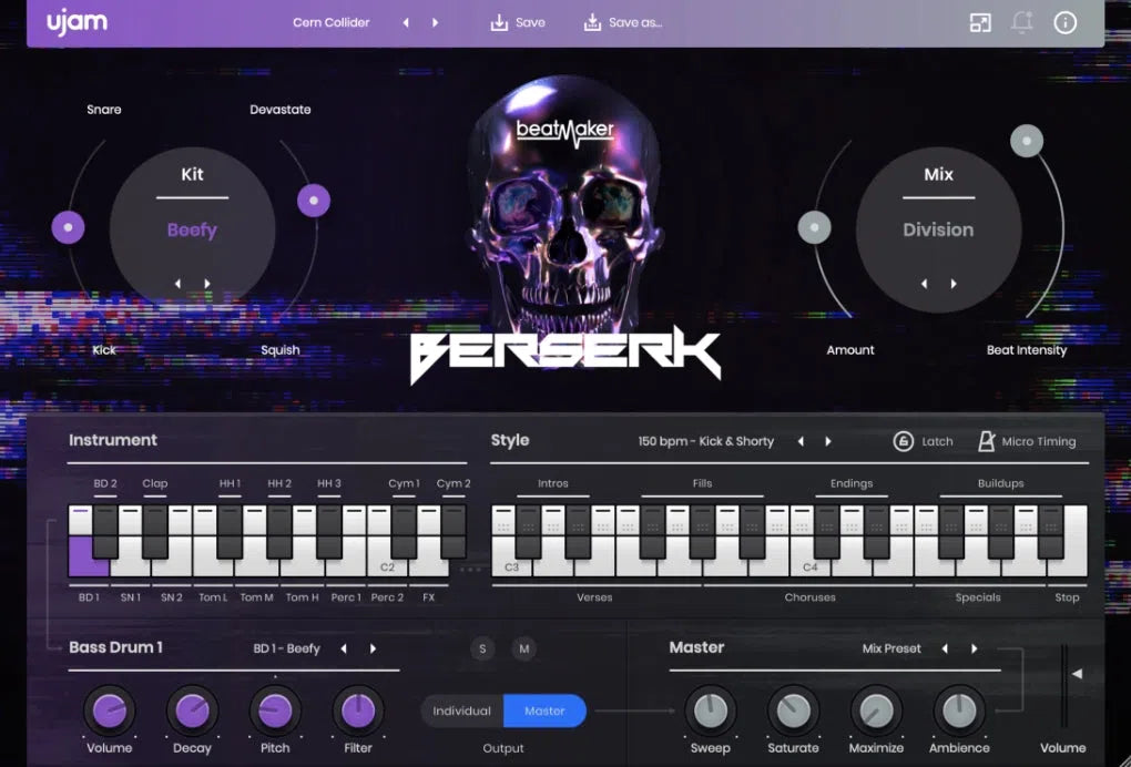 UJAM Beatmaker BERSERK