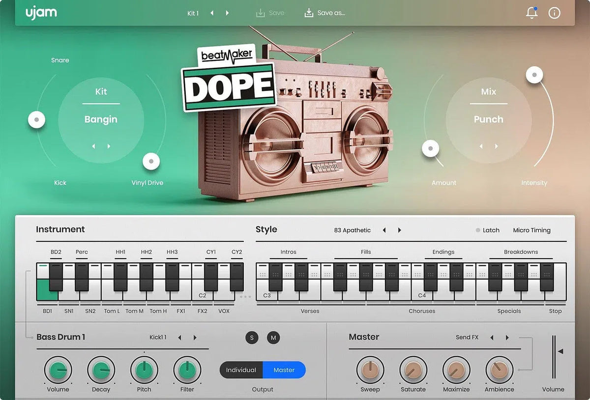 UJAM Beatmaker DOPE 2