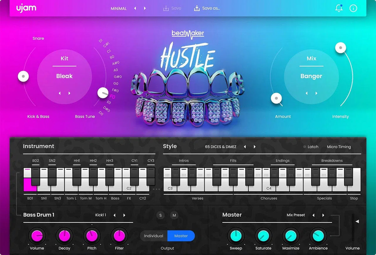 UJAM Beatmaker HUSTLE 2