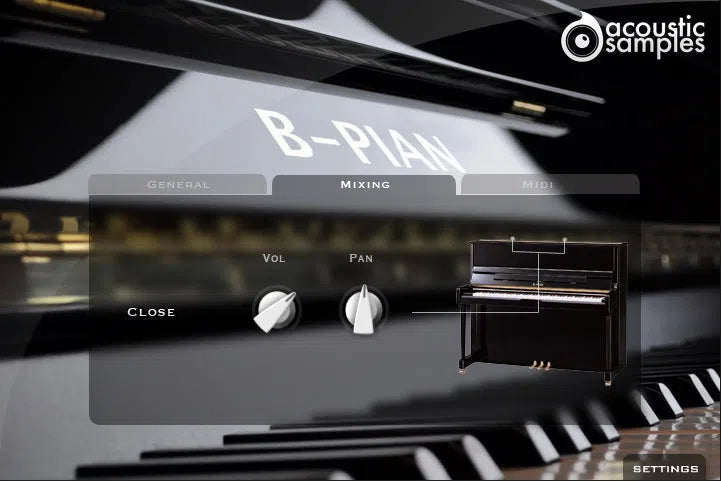 Acousticsamples B-PIAN