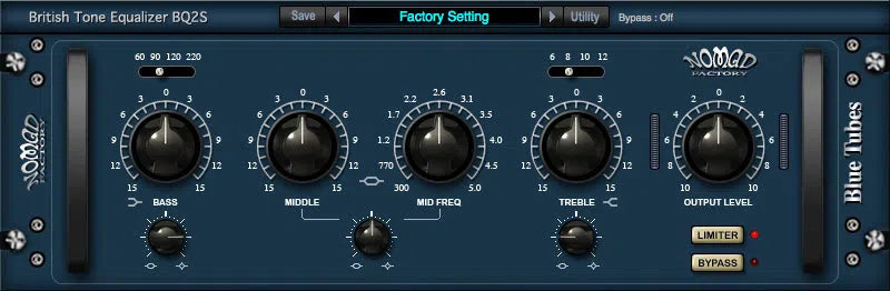 Nomad Factory Blue Tubes Equalizers Pack