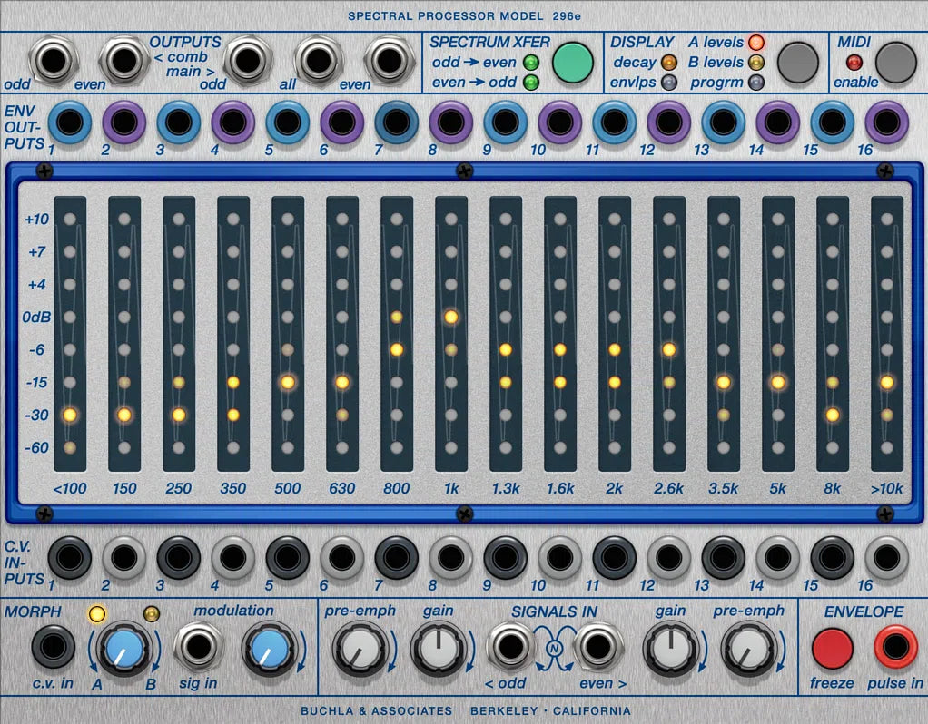 Softube Buchla 296e Spectral Processor