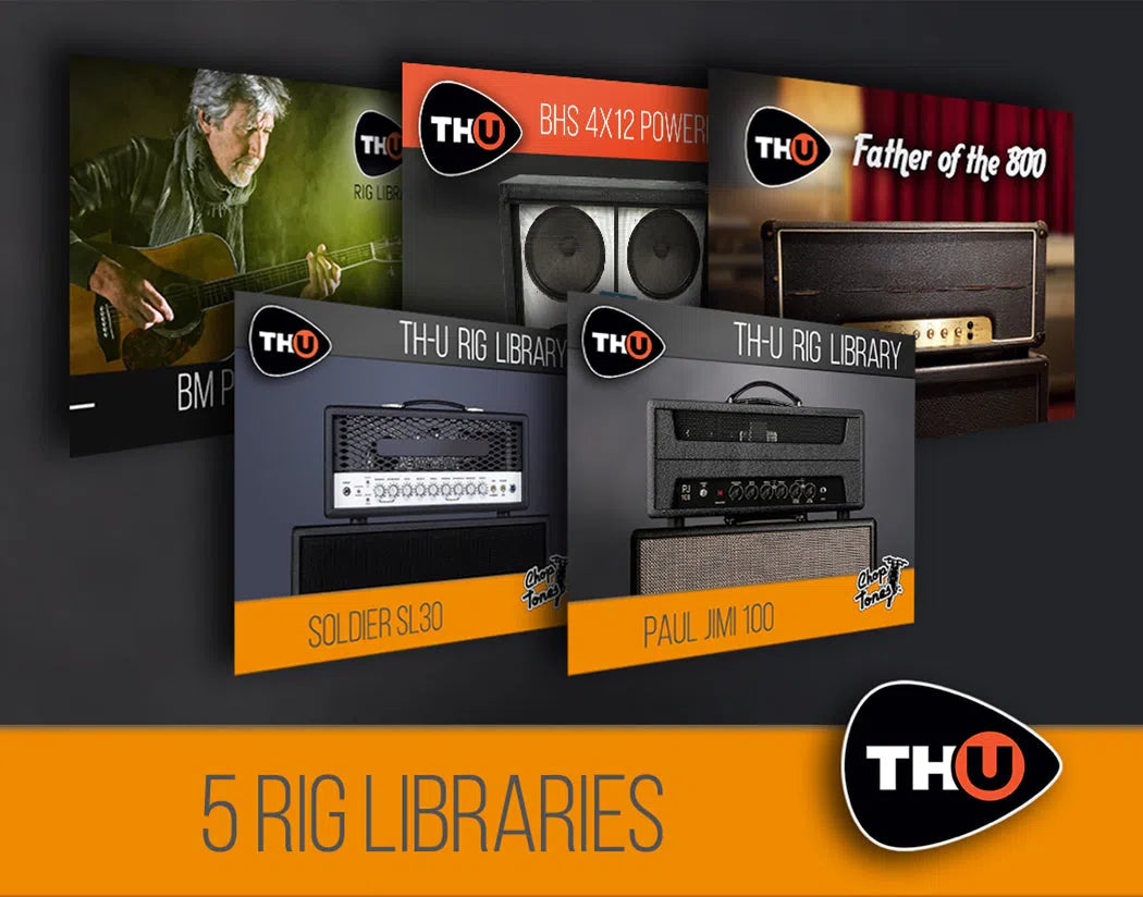 Overloud TH-U Bundle of 5 Rig Libraries