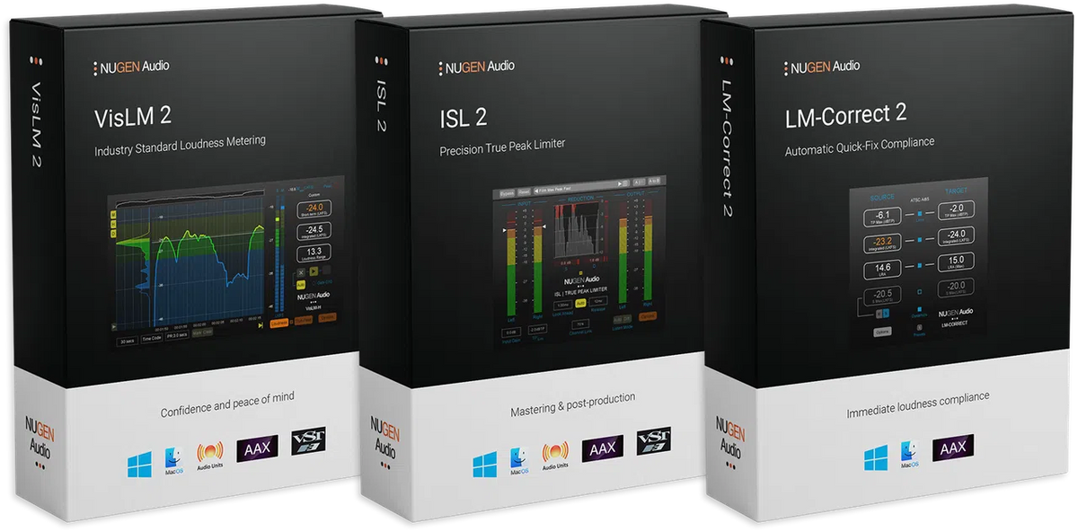 NUGEN Audio Loudness Toolkit 2 Upgrade from Loudness Toolkit 1